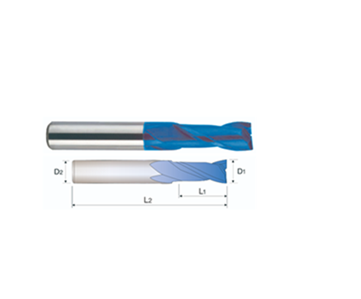 Mũi Phay 2 Me Chuyên Thép Cứng - Dòng E FORCE GNX35